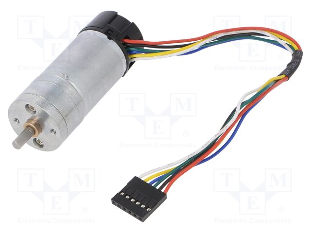9.7:1 METAL GEARMOTOR 25DX63L MM HP 6V W 9.7:1 METAL GEARMOTOR 25DX63L MM HP 6V W