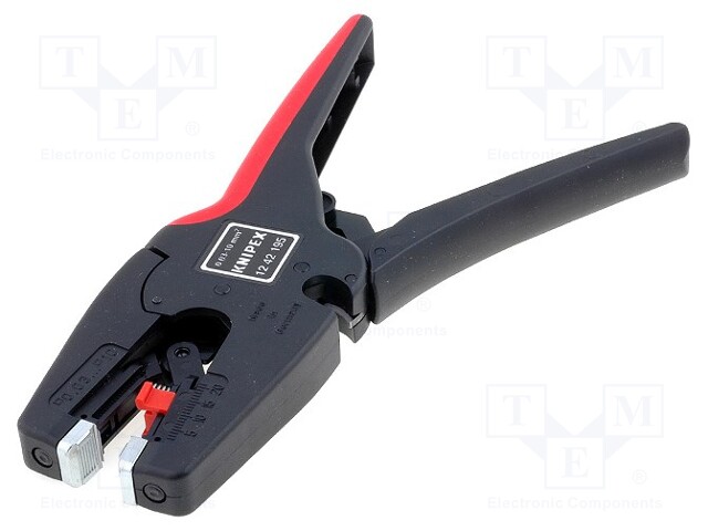Kedelig patient locker 12 42 195 KNIPEX - Stripping tool | 32AWG÷7AWG; 0.03÷10mm2; 195mm; 136g;  KNP.1242195 | TME - Electronic components