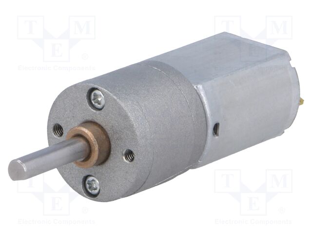 78:1 METAL GEARMOTOR 20DX43L MM 6V CBE 78:1 METAL GEARMOTOR 20DX43L MM 6V CBE