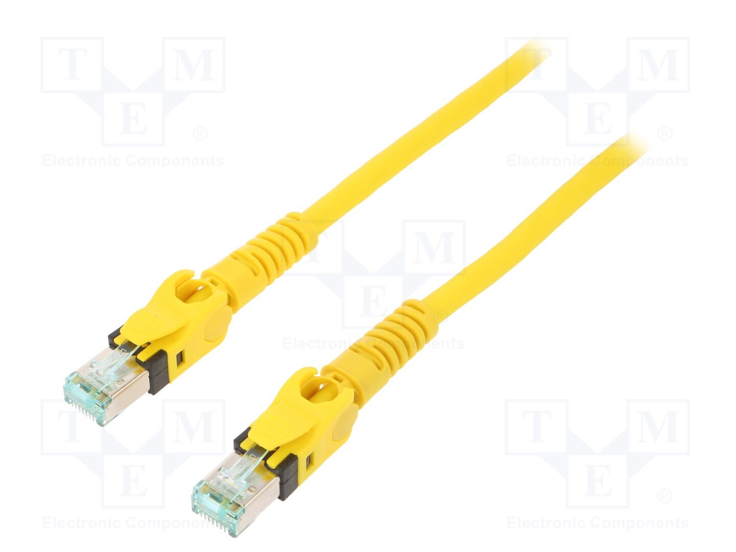 Cable de conexión PUR amarillo línea S/FTP Cu 27AWG venas: 8 6a - Imagen 1 de 9