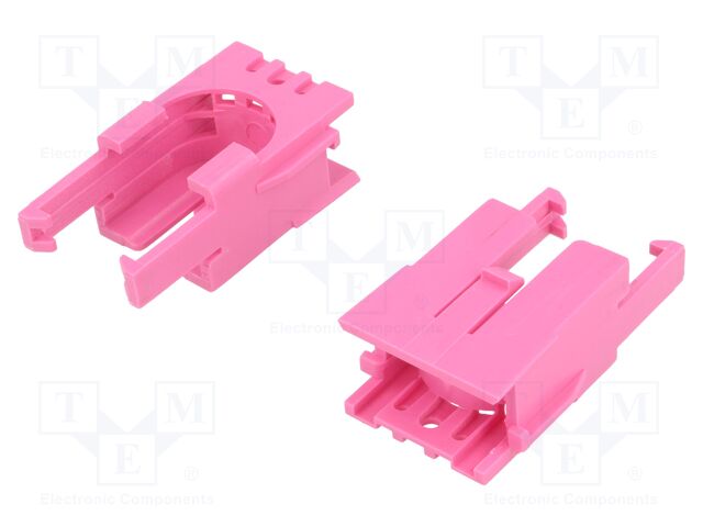 ROMI CHASSIS MOTOR CLIP PAIR - PINK ROMI CHASSIS MOTOR CLIP PAIR - PINK