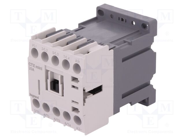 CTX3 MINI 4P 16A 24VDC