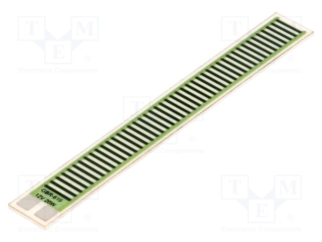 TELPOD GBR-619-12-20-2 - Resistor: thick film