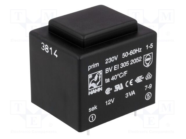 BV EI 305 2052 BV EI 305 2052
