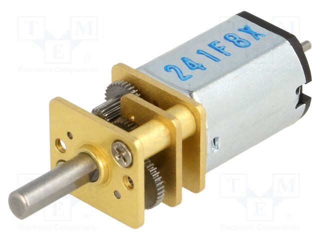 50:1 MICRO METAL GEARMOTOR MP 6V DUAL 50:1 MICRO METAL GEARMOTOR MP 6V DUAL