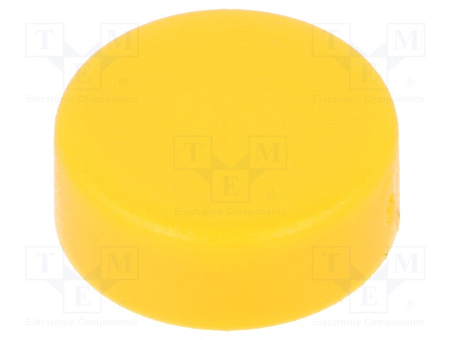 0862.8101 | Klawisz; 8,5mm; okrągły; żółty; 1241.16