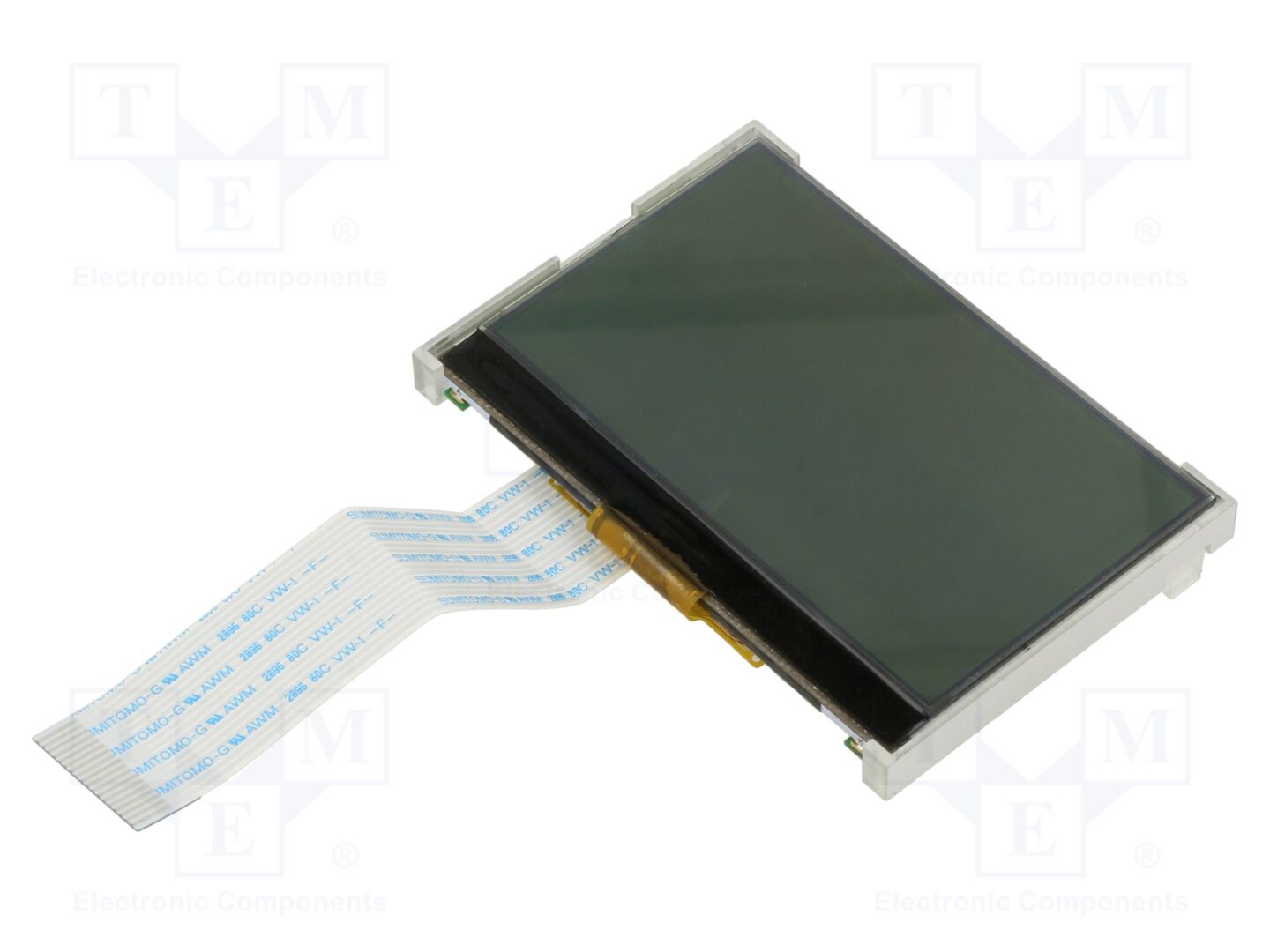 Pantalla gráfica LED 128x64: LCD FSTN Positiva 80x54x9,7mm - Imagen 1 de 6