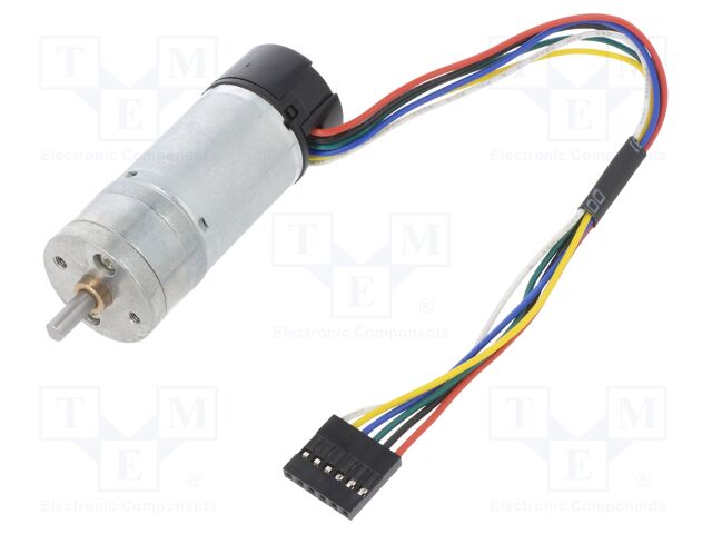 9.7:1 METAL GEARMOTOR 25DX63L MM MP 12V