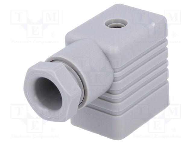 HIRSCHMANN 932977106 GM 209 NJ GREY - Connector: valve connector