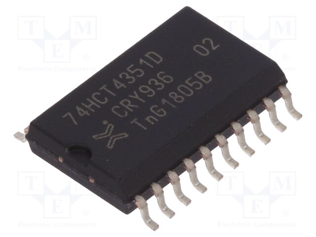 74HCT4351D,112 74HCT4351D,112