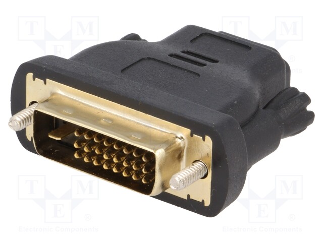 influenza Boom Ijsbeer CA312-PB VCOM - Adapter | DVI-D stekker (24+1),HDMI-contrastekker; CA312 |  TME - Elektronische Componenten