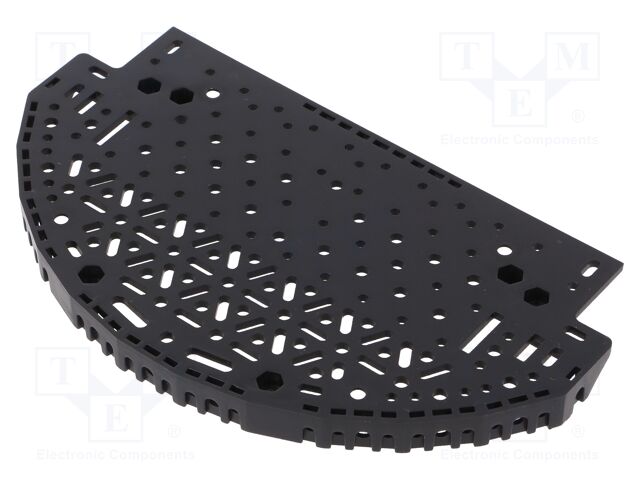 ROMI CHASSIS EXPANSION PLATE - BLACK