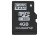 SDU4GDPGRB | Karta pamięci; przemysłowa; microSD,pSLC; 4GB; UHS I U1; -40÷85°C