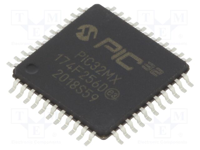 PIC32MX174F256D-V/PT PIC32MX174F256D-V/PT