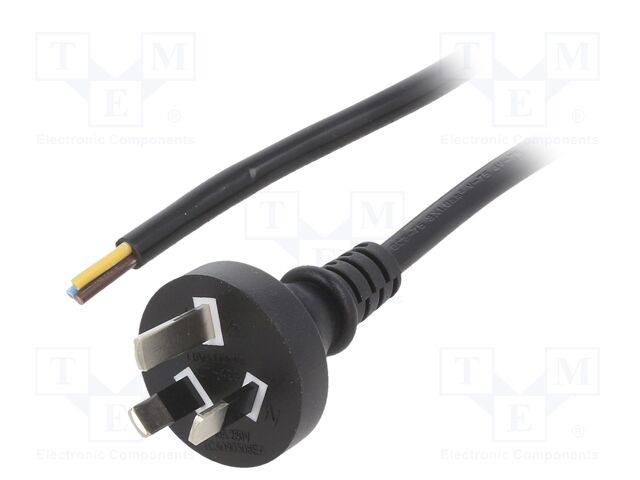 LT-423 3X0.75 BLK 1.8M END CUT LT-423 3X0.75 BLK 1.8M END CUT