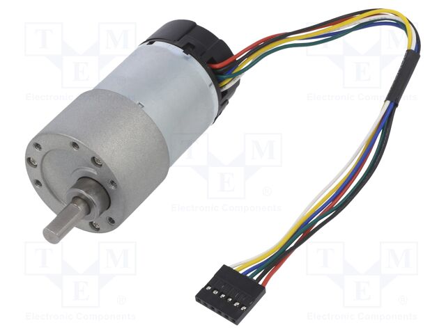 70:1 METAL GEARMOTOR 37DX70L 64 CPR 70:1 METAL GEARMOTOR 37DX70L 64 CPR