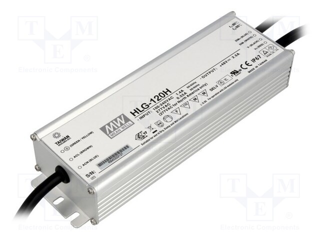 MEAN WELL HLG-120H-C1400B - Power supply: switched-mode
