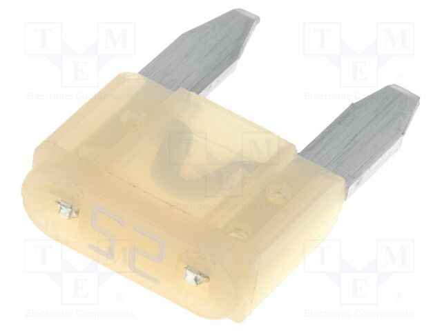 0297025.WXNV LITTELFUSE - Sicherung: Schmelz, 25A; 32VDC; KFZ; 10,9mm;  Mini