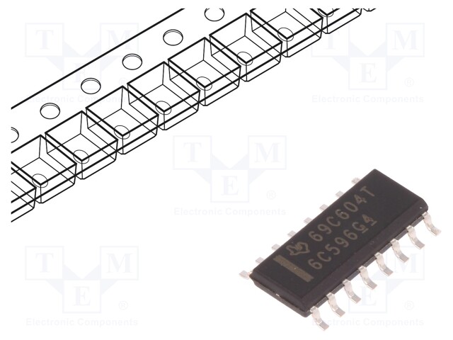TEXAS INSTRUMENTS TPIC6C596DRG4 - IC: peripheral circuit