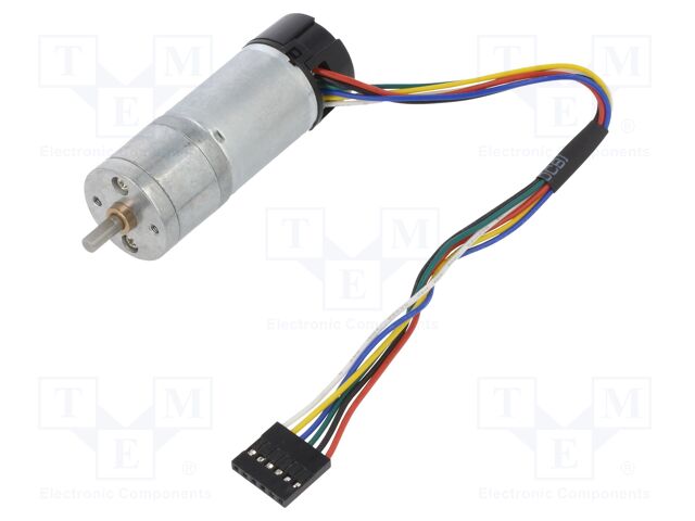 75:1 METAL GEARMOTOR 25DX69L MM MP 12V W