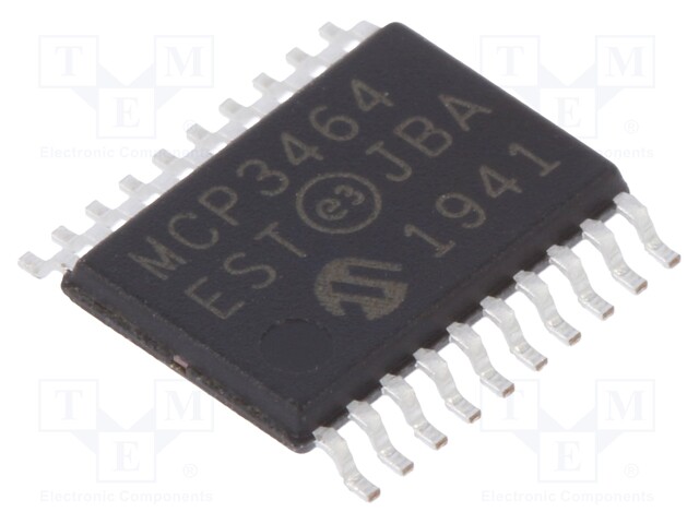 MCP3464-E/ST