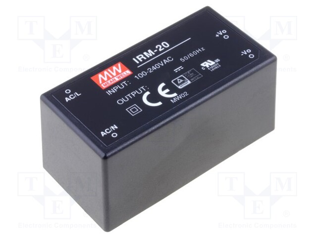 MEAN WELL IRM-20-15 - Converter: AC/DC