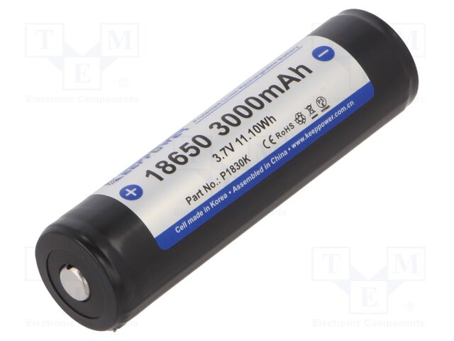 KP ICR18650-300PCM KP ICR18650-300PCM