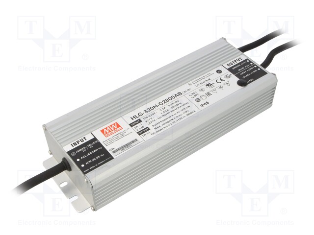 MEAN WELL HLG-320H-C2800AB - Power supply: switched-mode