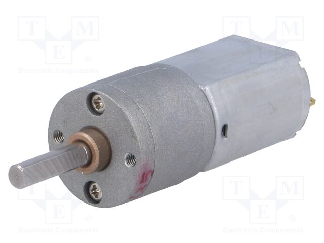 125:1 METAL GEARMOTOR 20DX44L MM 6V CBE 125:1 METAL GEARMOTOR 20DX44L MM 6V CBE