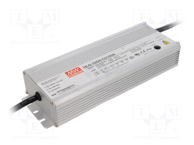 MEAN WELL HLG-320H-C2100A - Power supply: switched-mode