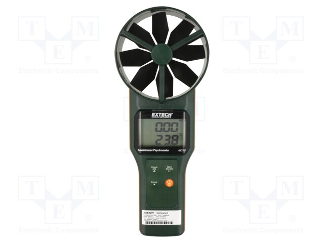AN310-NIST | Termoanemometr; LCD; (4000); Rozsah měření rychlosti: 0,2÷30m/s