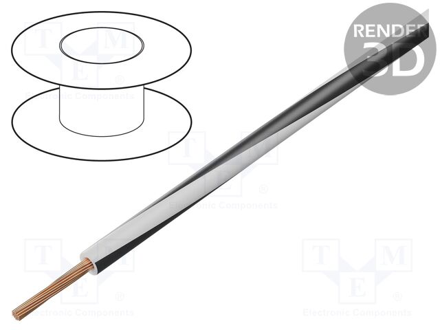 LGY0.75-WH/BK LGY0.75-WH/BK