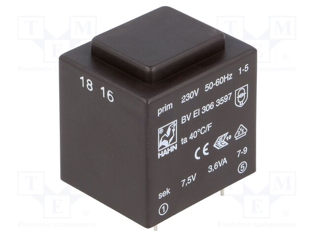 BV EI 306 3597 BV EI 306 3597