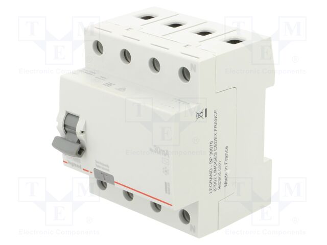 RX3 4P 40A 30MA TYP AC RX3 4P 40A 30MA TYP AC