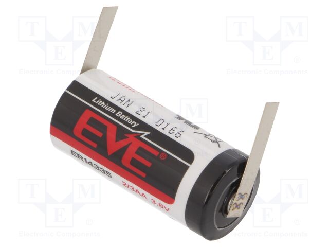 EVE ER14335/T 3,6V 1,65AH EVE ER14335/T 3,6V 1,65AH