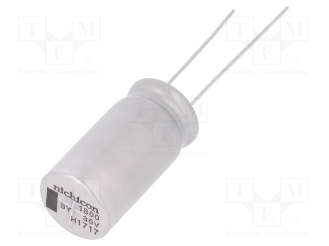 NICHICON UBY1V182MHL - Capacitor: electrolytic
