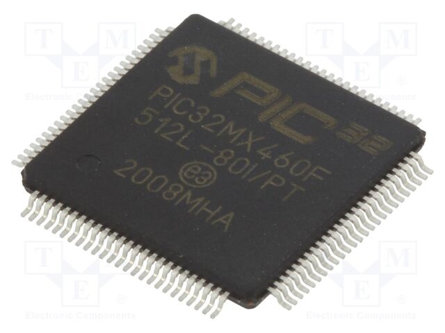 PIC32MX460F512L-80I/PT PIC32MX460F512L-80I/PT