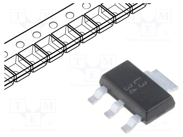 TEXAS INSTRUMENTS LM317DCY - IC: voltage regulator