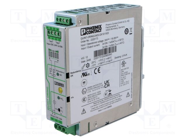 QUINT-ORING/24DC/2X10/1X20 QUINT-ORING/24DC/2X10/1X20