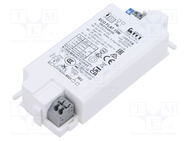 ECO FLAT 15W - 250/275/325/350MA ECO FLAT 15W - 250/275/325/350MA