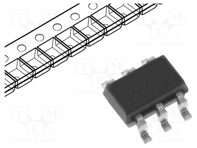 NXP 2N7002PS - Transistor: N-MOSFET x2