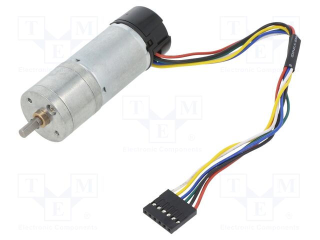 75:1 METAL GEARMOTOR 25DX69L LP 6V 48 CP 75:1 METAL GEARMOTOR 25DX69L LP 6V 48 CP