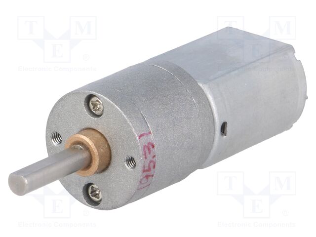 195:1 METAL GEARMOTOR 20DX44L MM 6V 195:1 METAL GEARMOTOR 20DX44L MM 6V