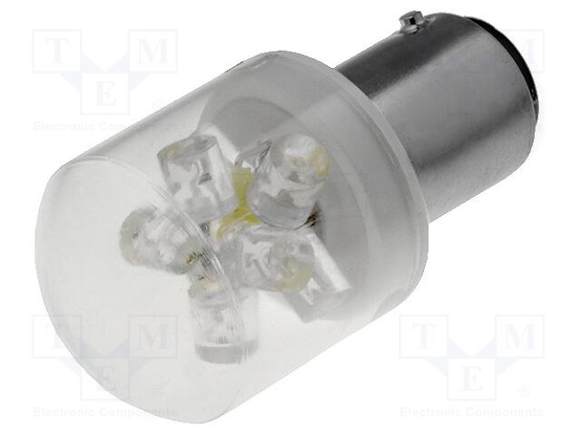 50132-03 MOFLASH SIGNALLING - Bulb | blue; LED; BA15D; 230VAC; IP54 ...