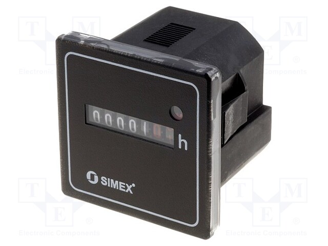 SIMEX HK46.55.24VAC/50HZ + HK46DIN - Counter: electromechanical