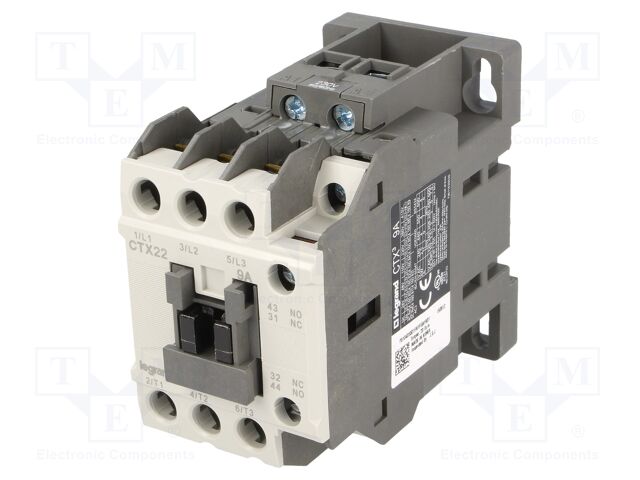 CTX3 3P 9A 1NO1NC 230V AC CTX3 3P 9A 1NO1NC 230V AC