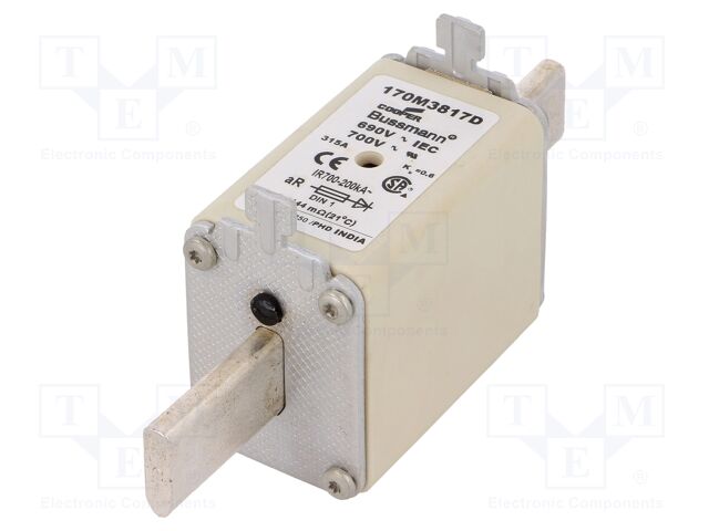 BUSSMANN 170M3817D - Fuse: fuse