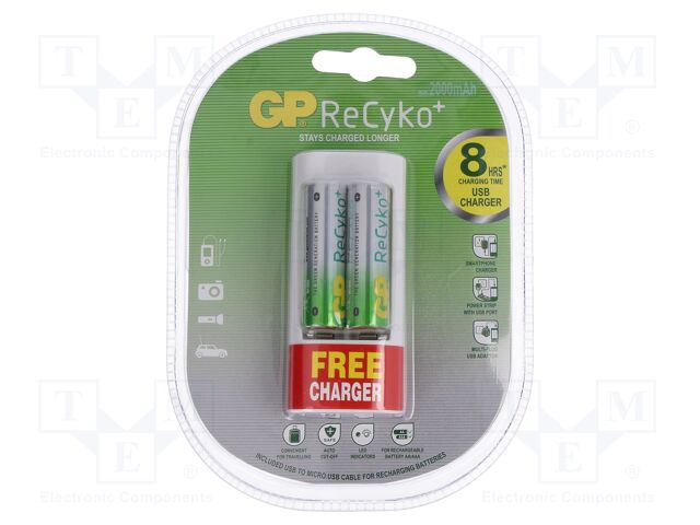 GP U211+ 2 X R6 2100MAH