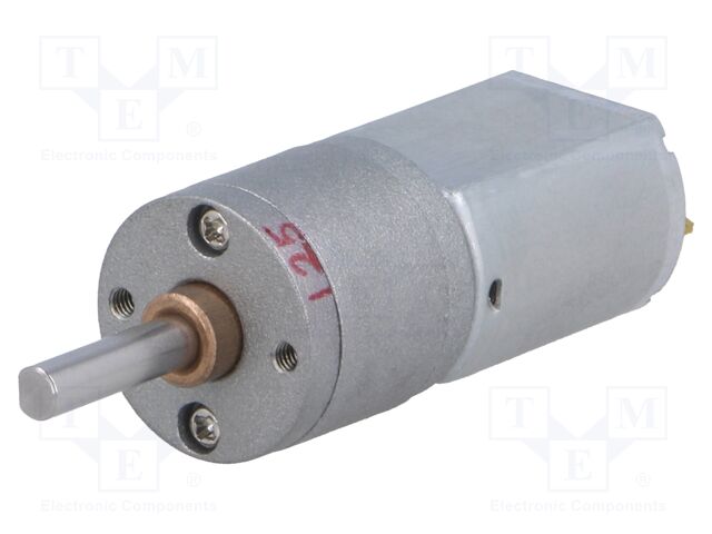 125:1 METAL GEARMOTOR 20DX44L MM 12V CB 125:1 METAL GEARMOTOR 20DX44L MM 12V CB