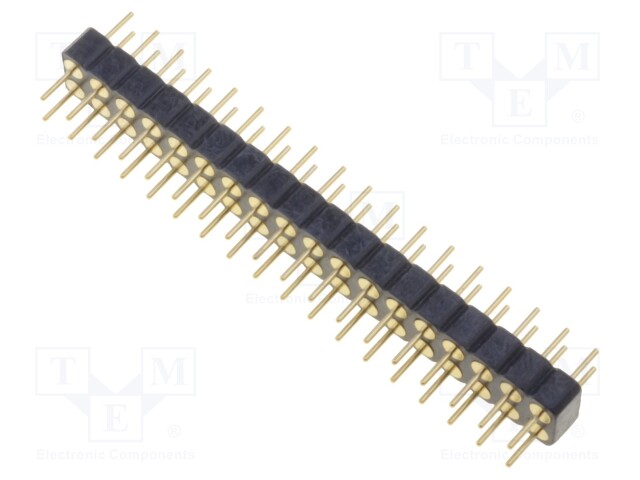 ADAM TECH MCT-2-36-1-G - Socket: pin strip